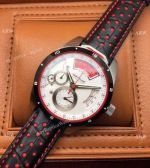 Copy Montblanc TimeWalker Chronograph 1000 Limited Edition Watch SS White dial